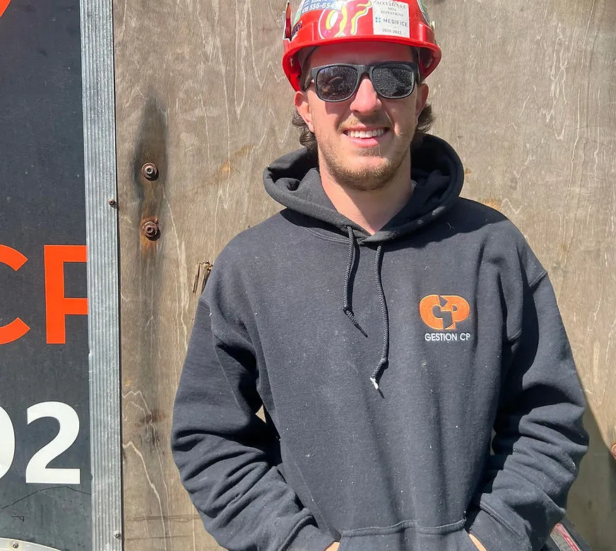 Équipe dynamique de CP Construction en Mauricie